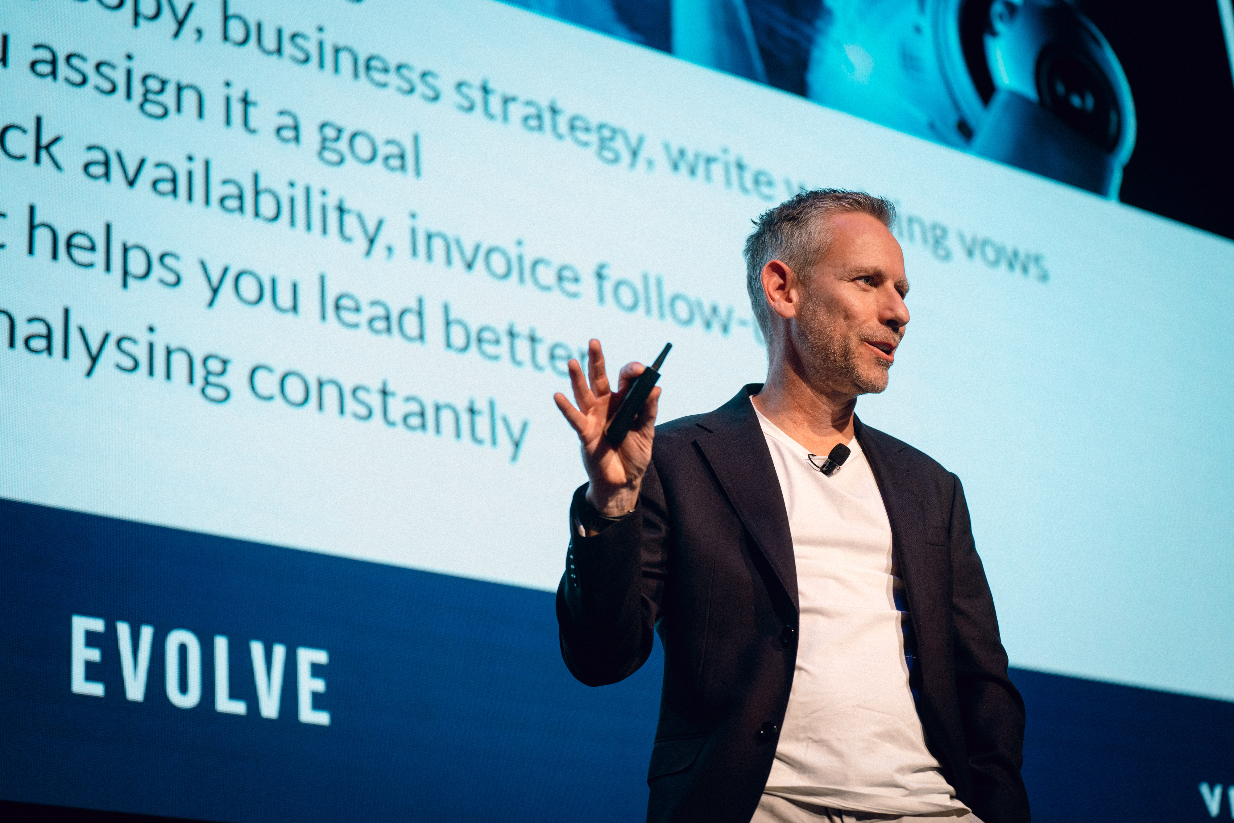 Audience connection at Evolve 25